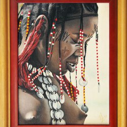 Die Frau des Jelgobe Fulani Stammes - Sahel